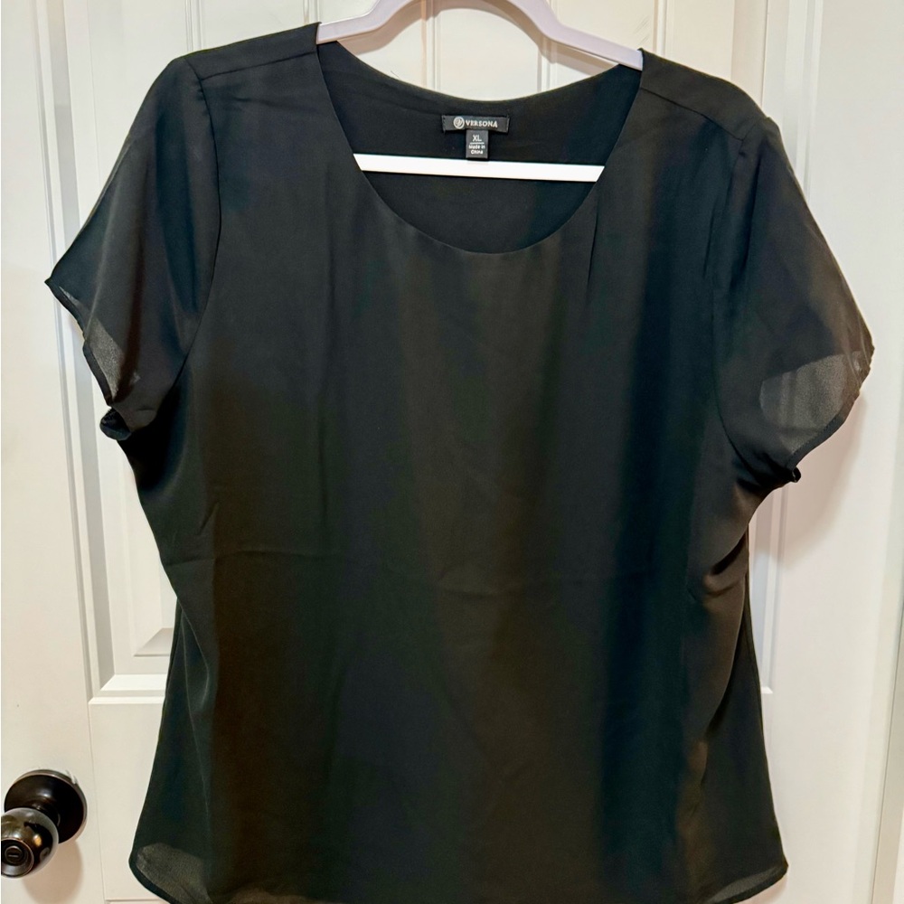 Versona Black Women's Blouse